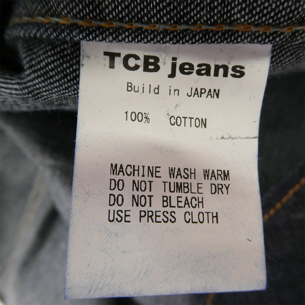 TCB jeans ティージービージーンズ RANCHMAN Shirt DENIM ランチマン ウエスタン デニムシャツ インディゴブルー系 サイズ表記なし【中古】