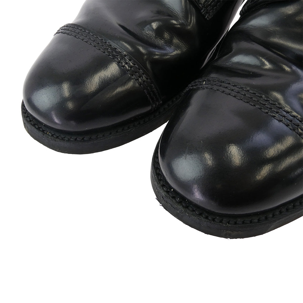 サンダース 1128B 英国製 MILITARY DERBY SHOE ダイナイトソール ミリタリー ダービー シューズ ブラック系 8【中古】