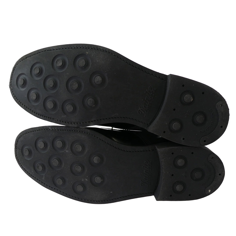 サンダース 1128B 英国製 MILITARY DERBY SHOE ダイナイトソール ミリタリー ダービー シューズ ブラック系 8【中古】