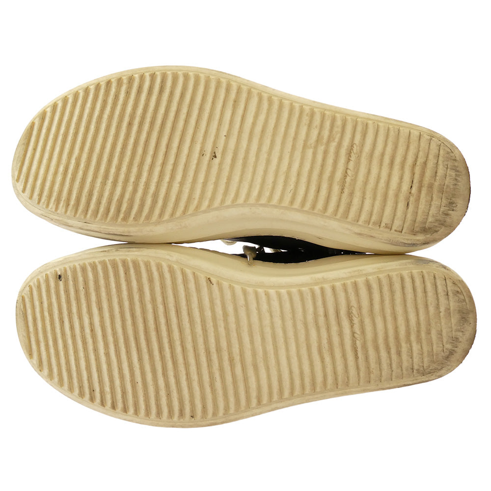 Rick Owens リックオウエンス SNEAKERS RAMONES スニーカーズ ラモーンズ ハイカット スニーカー ブラック系 42【中古】