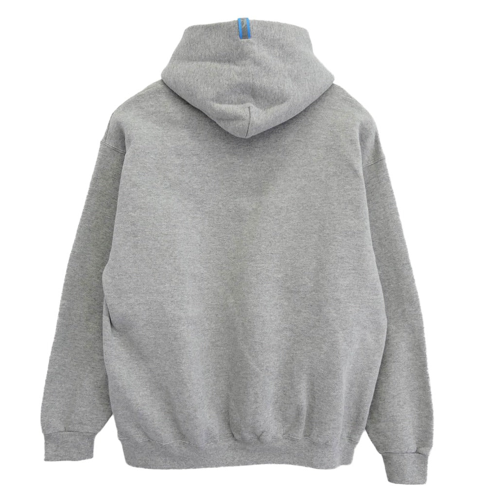 GOODENOUGH グッドイナフ 90s 初期 archive アーカイブ GE Lee ボディ プルオーバー パーカー グレー系 L【中古】