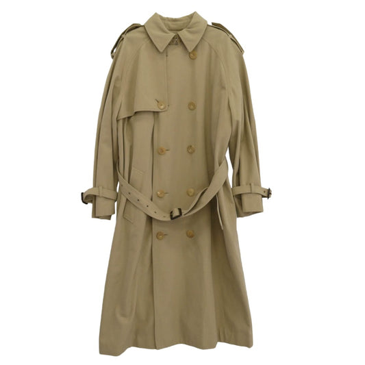 CELINE セリーヌ 2M64A777S ダブルブレスト トレンチ コート ベージュ系 38【新古品】【未使用】【中古】