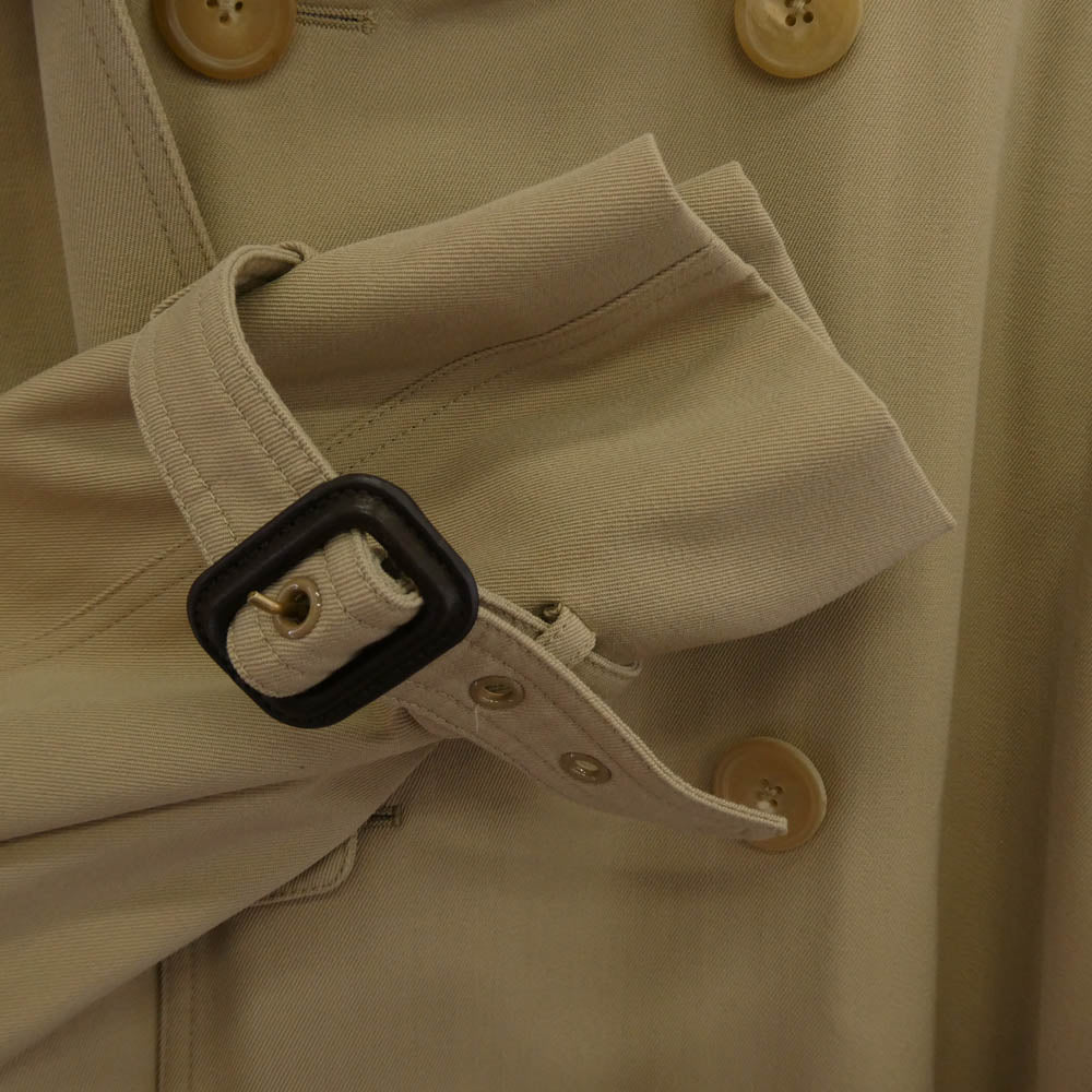 CELINE セリーヌ 2M64A777S ダブルブレスト トレンチ コート ベージュ系 38【新古品】【未使用】【中古】