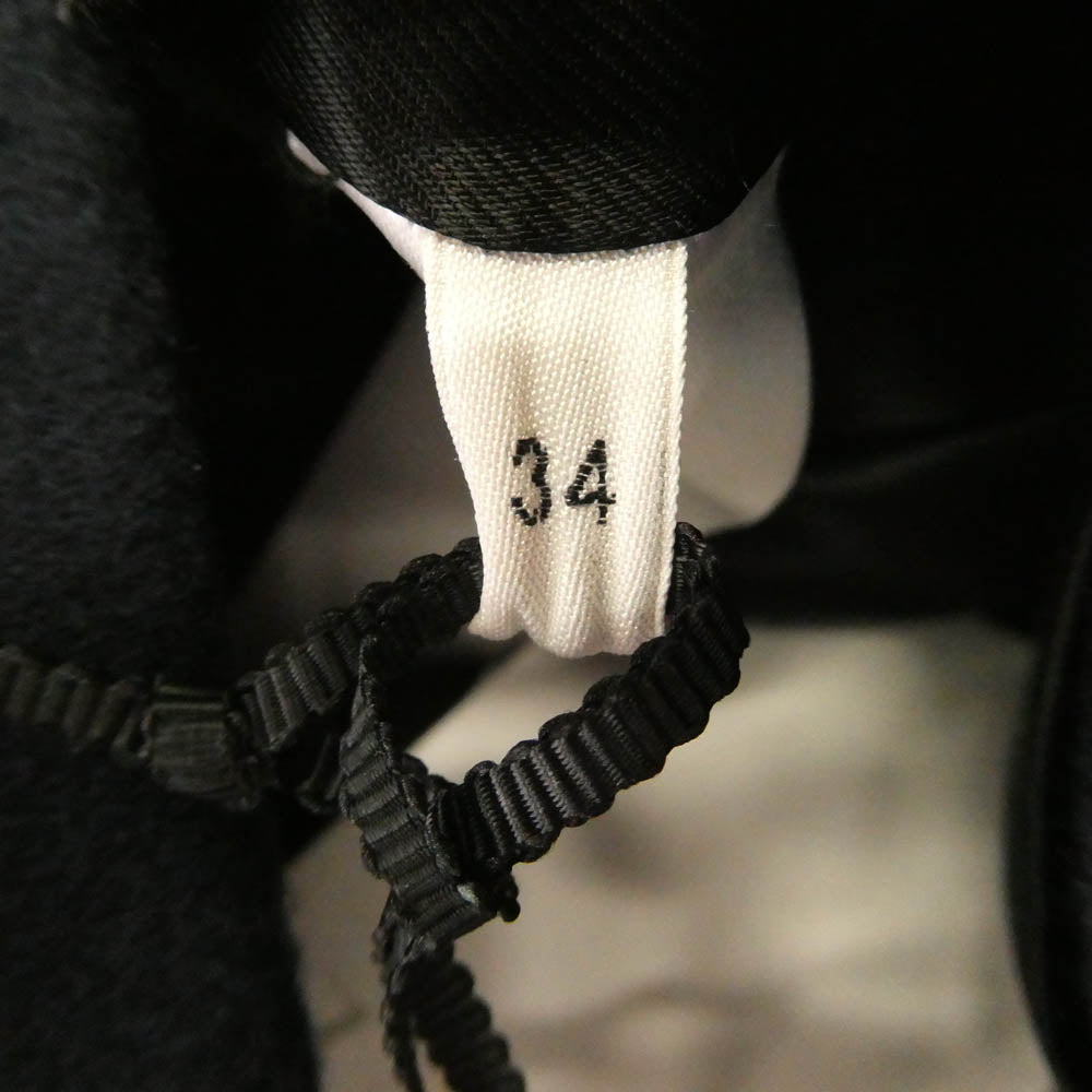 CELINE セリーヌ 2M16B998K CROPPED CHELSEA COAT クロップド チェルシー ウール コート ネイビー系 34【新古品】【未使用】【中古】