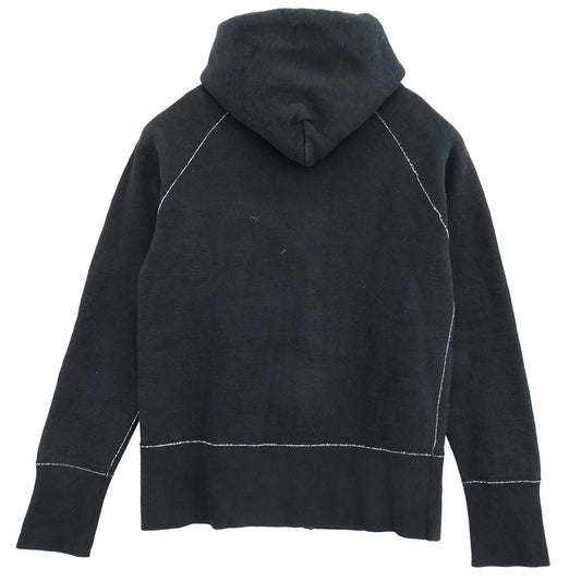 DRESSTERIOR ドレステリア 1778 086-39901 裏起毛 ラグラン フルジップ パーカー フーディー ネイビー系 M【中古】