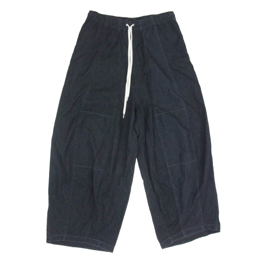 Needles ニードルス QV156 H.D. Pant 6oz Denim ヒザデル パンツ ブラック系 M【中古】