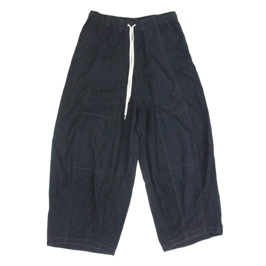 Needles ニードルス QV156 H.D. Pant 6oz Denim ヒザデル パンツ ブラック系 M【中古】