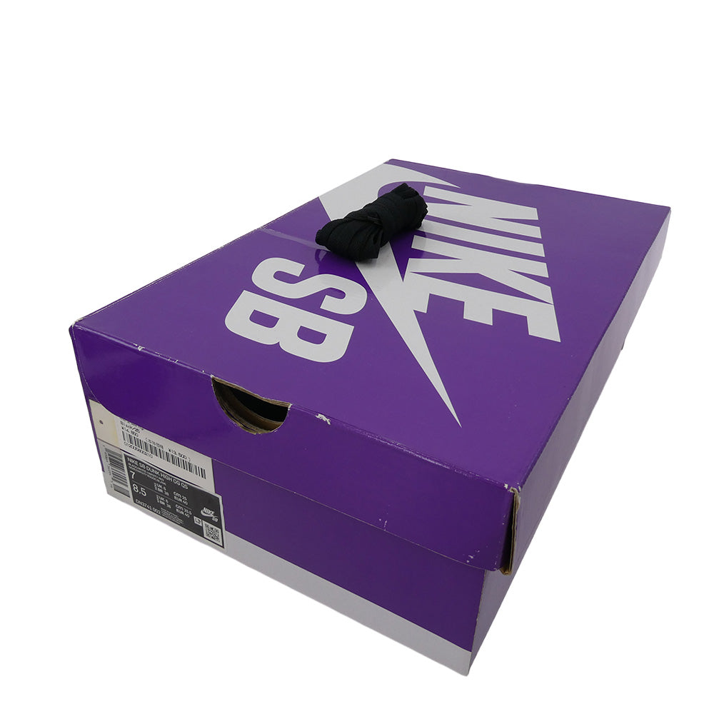 Supreme シュプリーム DN3741-002 【フェイクバスターズ鑑定済】× Nike SB Dunk High By Any Means White Black ナイキ SB ダンク ハイ バイ エニー ミーンズ ハイカット スニーカー ブラック系 ホワイト系 25cm【中古】