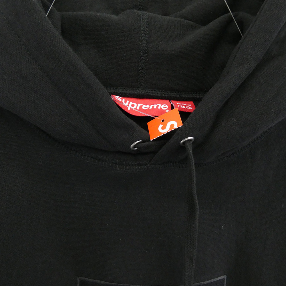 Supreme シュプリーム 23AW Box Logo Hooded Sweatshirt ボックスロゴ フーディー スウェット パーカー ブラック系 M【中古】