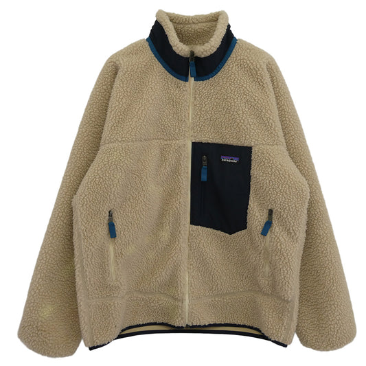 patagonia パタゴニア STY23056FA20 CLASSIC RETRO-X JACKET クラシック レトロ フリース ジャケット オフホワイト系 L【中古】