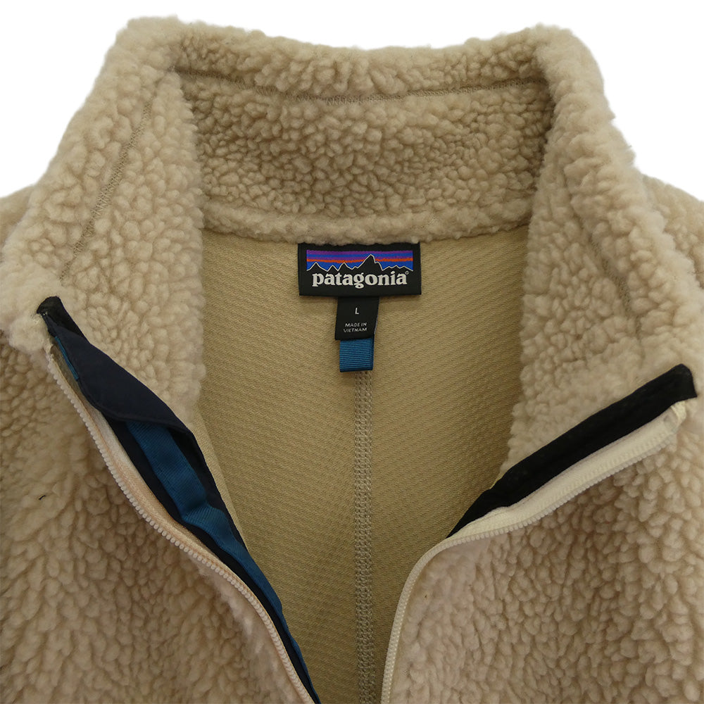 patagonia パタゴニア STY23056FA20 CLASSIC RETRO-X JACKET クラシック レトロ フリース ジャケット オフホワイト系 L【中古】