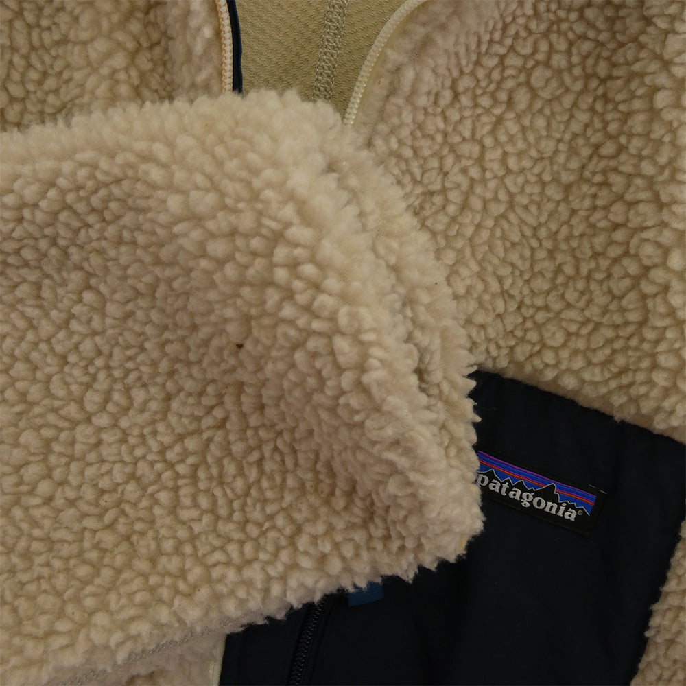 patagonia パタゴニア STY23056FA20 CLASSIC RETRO-X JACKET クラシック レトロ フリース ジャケット オフホワイト系 L【中古】