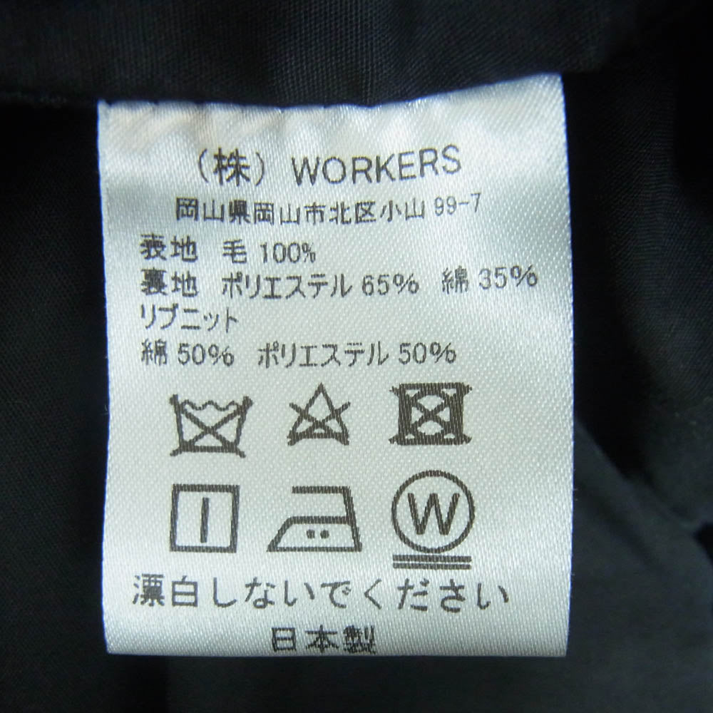 ワーカーズ Harrington Jacket ツイード ハリントン ジャケット グレー系 38【中古】