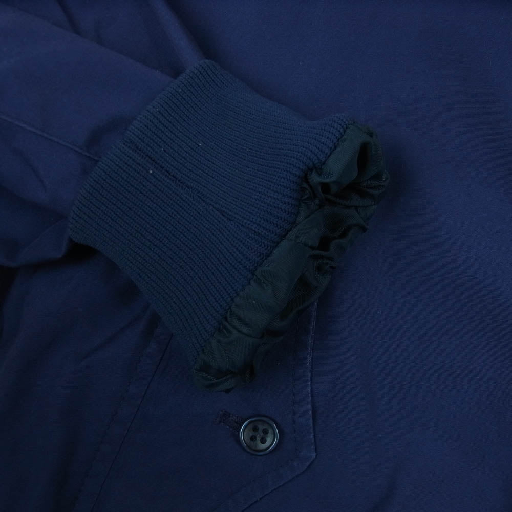 BARACUTA バラクータ 70s 英国製 AEROジップ G9 スウィングトップ ハリントン ジャケット ネイビー系 32 81cm【中古】