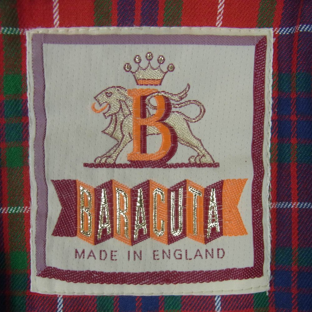 BARACUTA バラクータ 70s 英国製 AEROジップ G9 スウィングトップ ハリントン ジャケット ネイビー系 32 81cm【中古】