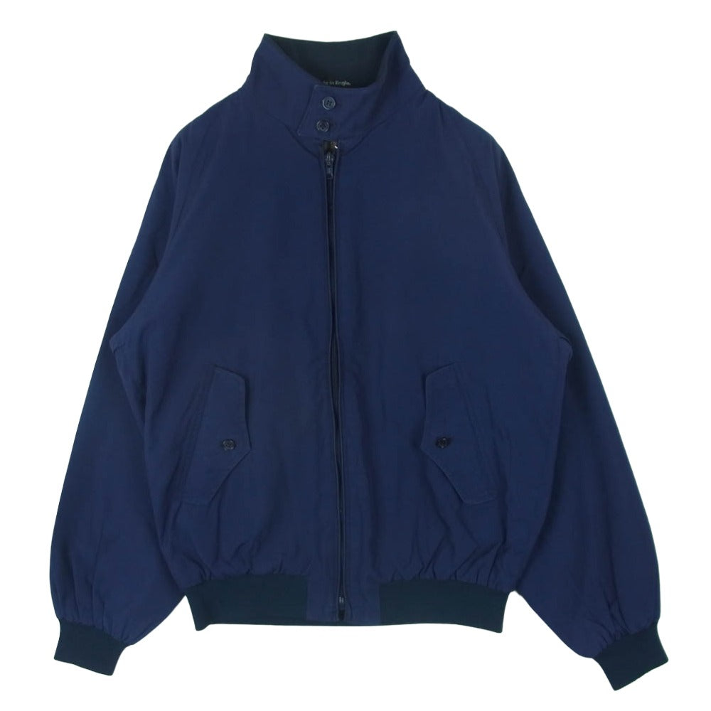 BARACUTA バラクータ 70s 英国製 AEROジップ G9 スウィングトップ ハリントン ジャケット ネイビー系 サイズ表記なし【中古】