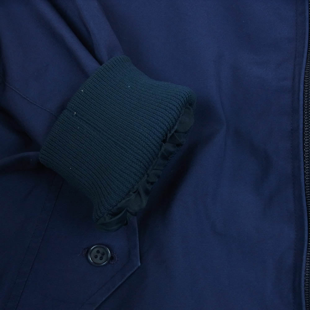 BARACUTA バラクータ 70s 英国製 AEROジップ G9 スウィングトップ ハリントン ジャケット ネイビー系 サイズ表記なし【中古】