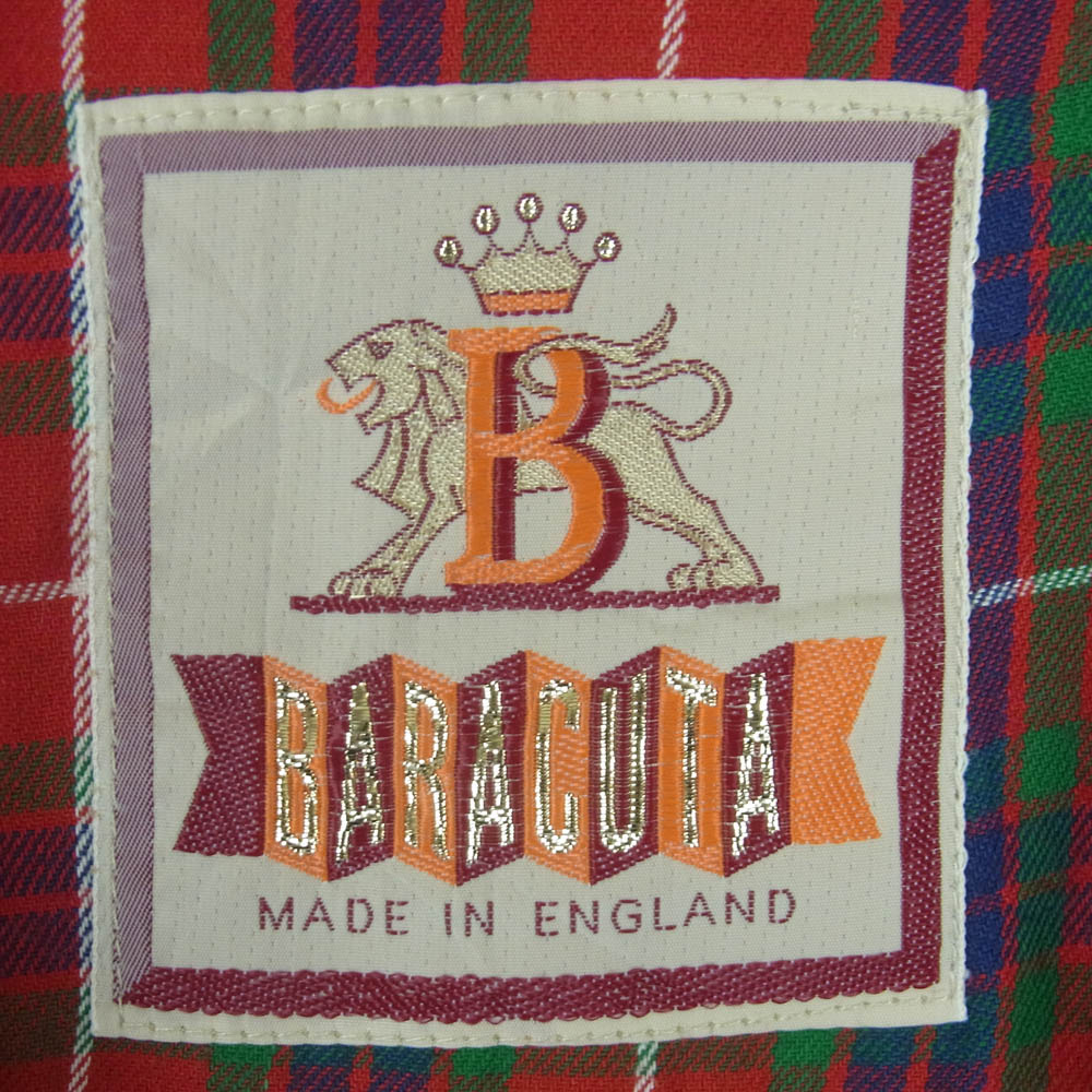BARACUTA バラクータ 70s 英国製 AEROジップ G9 スウィングトップ ハリントン ジャケット ネイビー系 サイズ表記なし【中古】