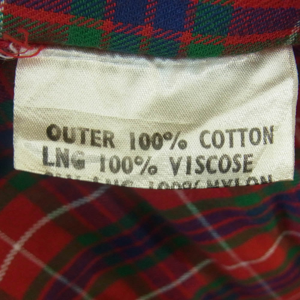 BARACUTA バラクータ 70s 英国製 AEROジップ G9 スウィングトップ ハリントン ジャケット ネイビー系 サイズ表記なし【中古】