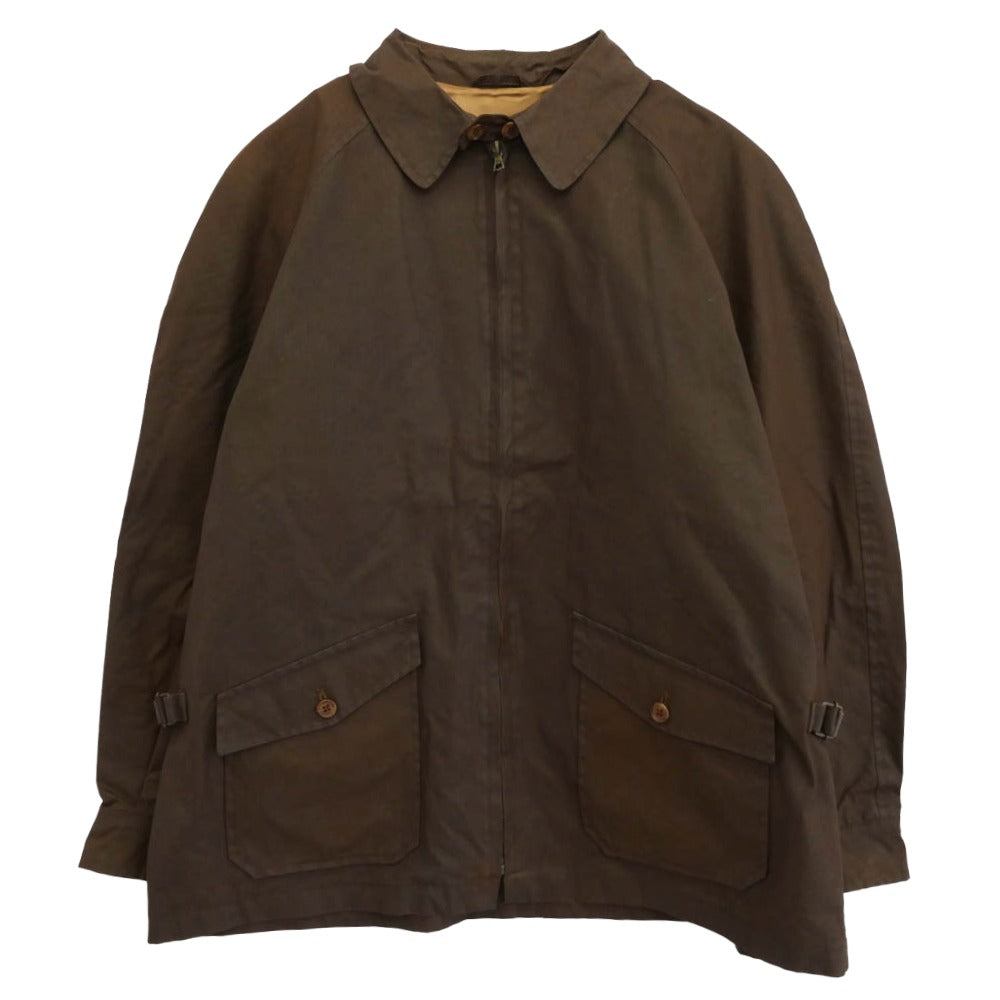 グレンフェル 90s Kent オイルド ワックス コットン ジャケット ブラウン系 40【中古】