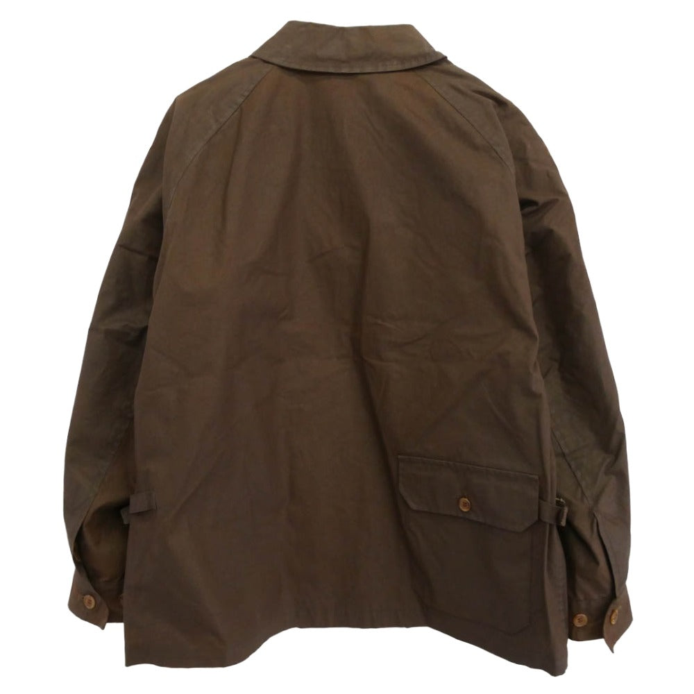 グレンフェル 90s Kent オイルド ワックス コットン ジャケット ブラウン系 40【中古】