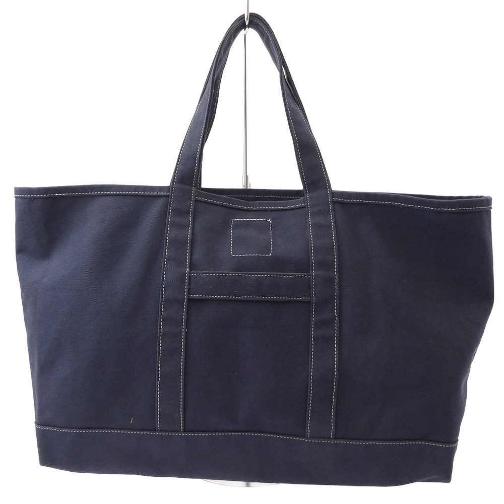 STANDARD CALIFORNIA スタンダードカリフォルニア コットン キャンバス トートバッグ ネイビー系【中古】