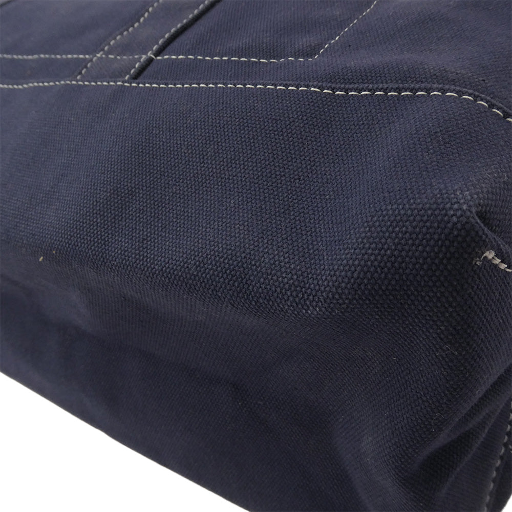 STANDARD CALIFORNIA スタンダードカリフォルニア コットン キャンバス トートバッグ ネイビー系【中古】