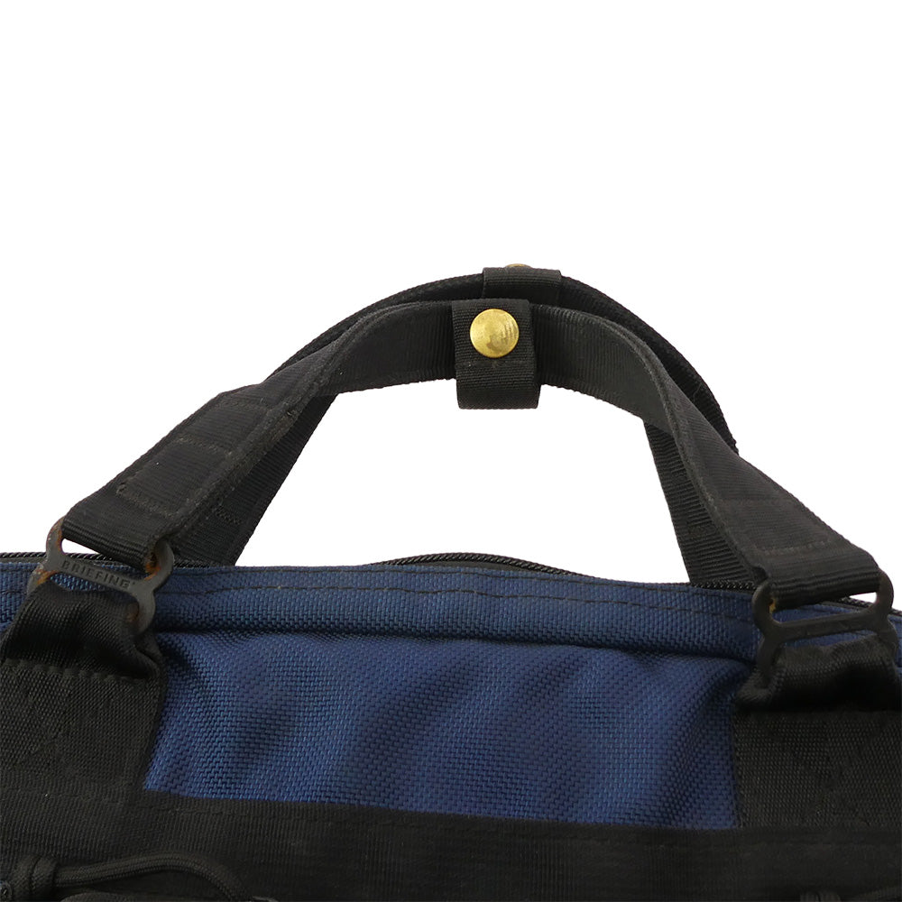 BRIEFING ブリーフィング B4 OVER TRIP B4 オーバートリップ 2WAY ショルダー ブリーフ バッグ ネイビー系【中古】