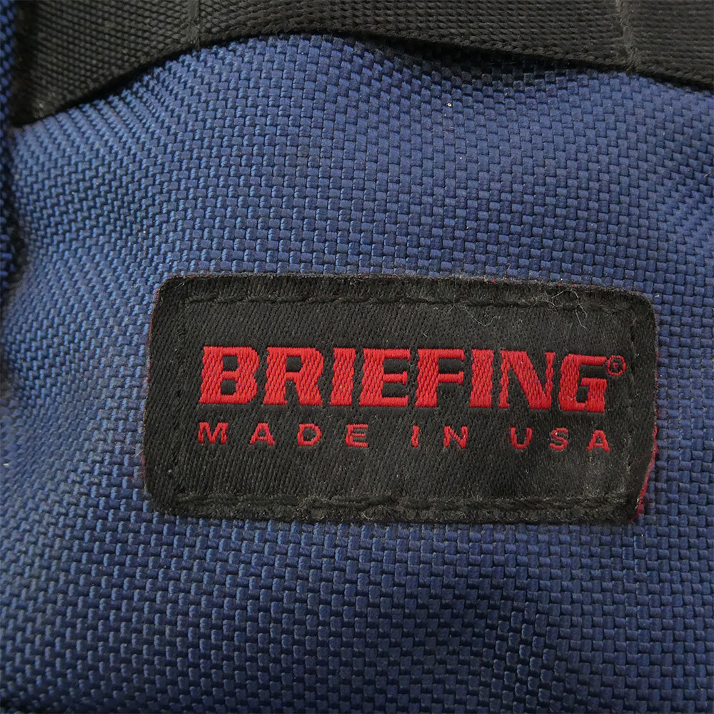 BRIEFING ブリーフィング B4 OVER TRIP B4 オーバートリップ 2WAY ショルダー ブリーフ バッグ ネイビー系【中古】
