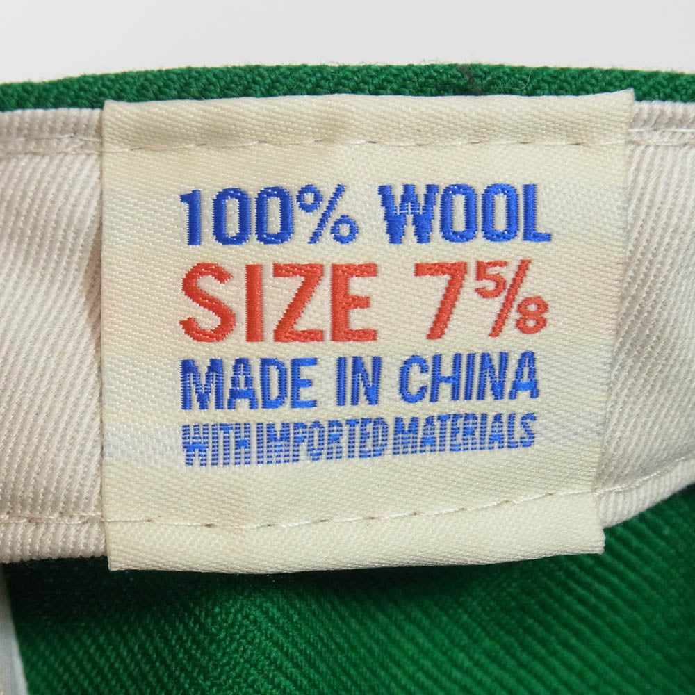 FEAR OF GOD フィアオブゴッド ESSENTIALS エッセンシャルズ NEW ERA ニューエラ 59FIFTY FITTED CAP ベースボール キャップ 帽子 グリーン系 7 5/8【極上美品】【中古】