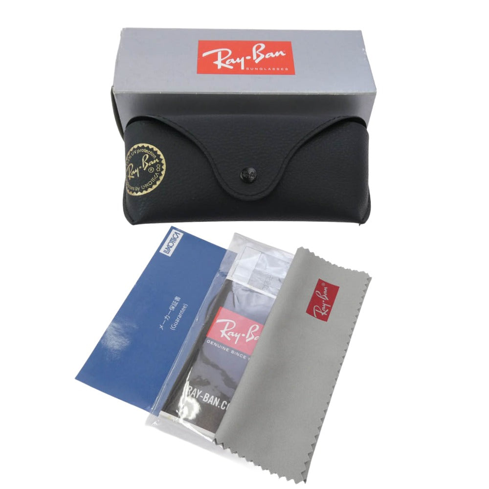Ray-Ban レイバン RB2132F 国内購入時冊子付属 New WAYFARER ニュー ウェイファーラー サングラス フレーム：ブラック系　 55□18-140【中古】