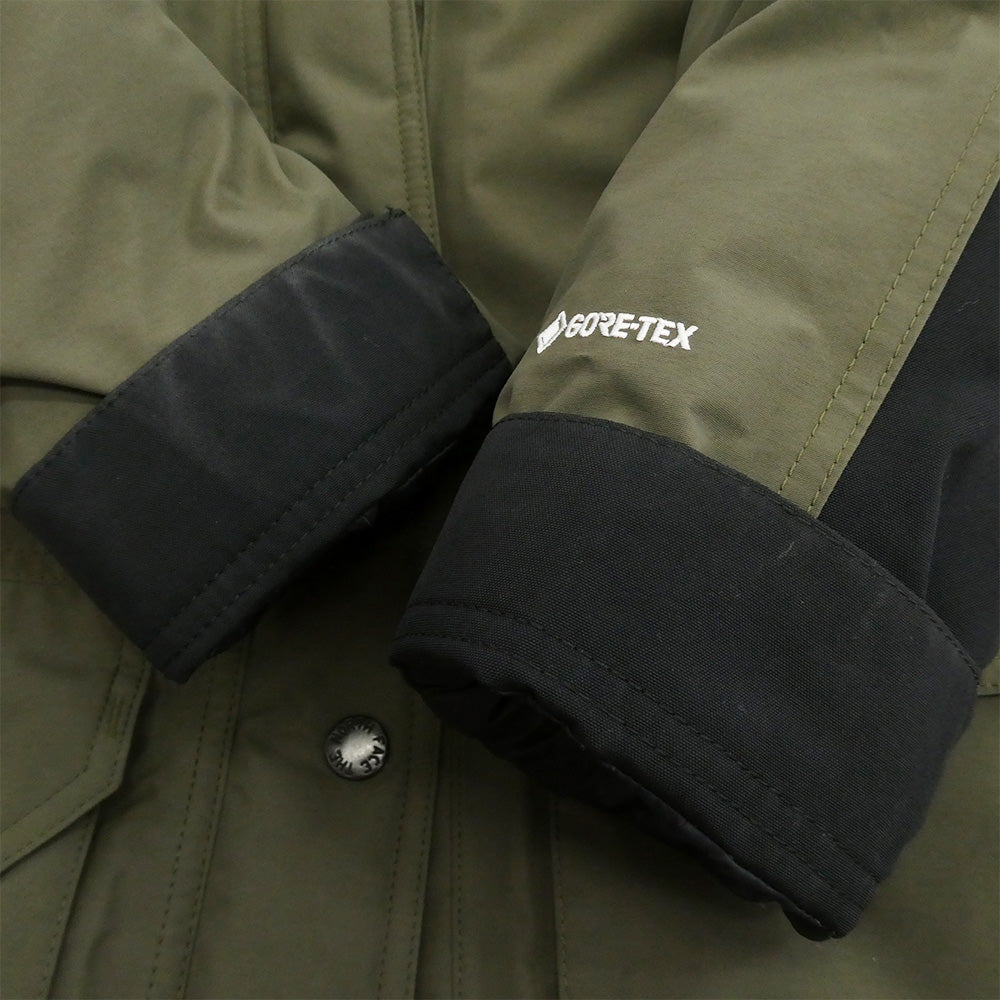 THE NORTH FACE ノースフェイス NDW91935 Mountain Down Coat マウンテン ダウン コート ダウン ジャケット カーキ系 L【中古】