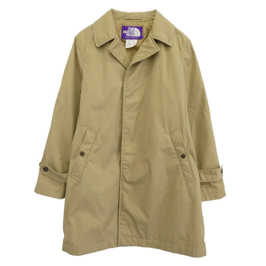THE NORTH FACE ノースフェイス 18AW NY2754N PURPLE LABEL パープル レーベル プリマロフト ステンカラーコート ベージュ系 M【中古】