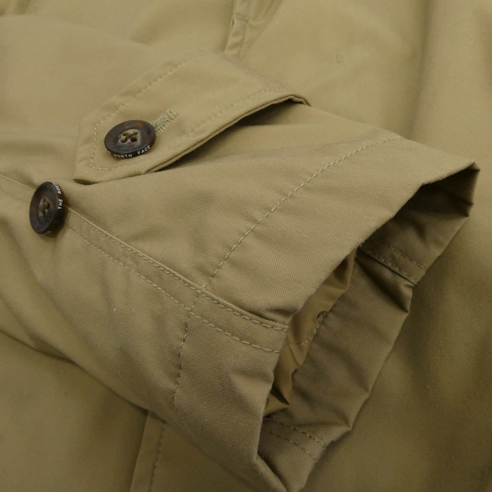 THE NORTH FACE ノースフェイス 18AW NY2754N PURPLE LABEL パープル レーベル プリマロフト ステンカラーコート ベージュ系 M【中古】