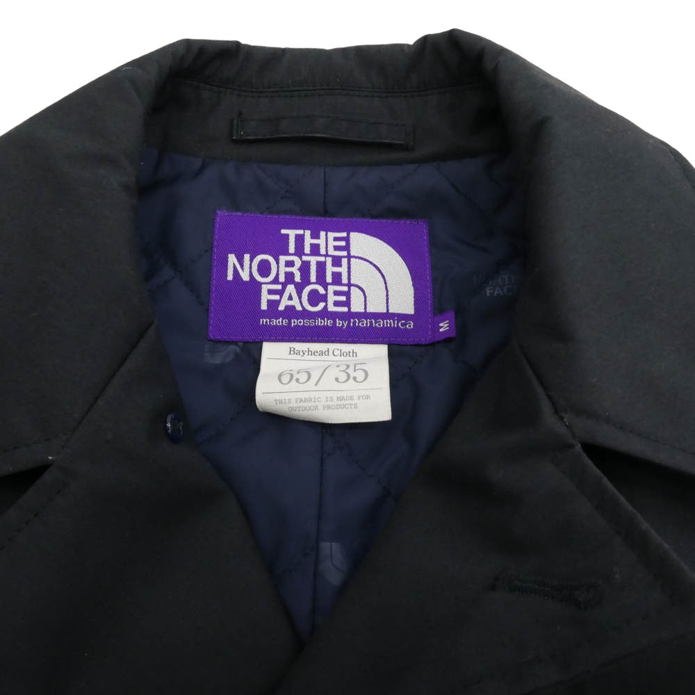 THE NORTH FACE ノースフェイス 18AW NY2854N PURPLE LABEL パープル レーベル インシュレーション ステンカラーコート ブラック系 M【中古】