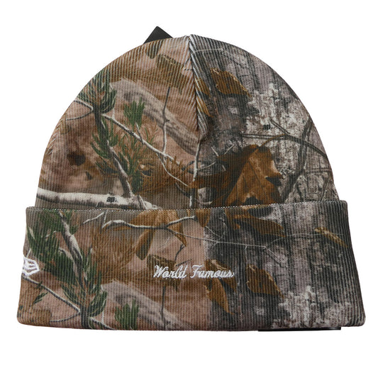 Supreme シュプリーム 25AW New Era Box Logo Beanie Realtree AP Camo ニューエラ ボックス ロゴ ビーニー カーキ系 one size【極上美品】【中古】