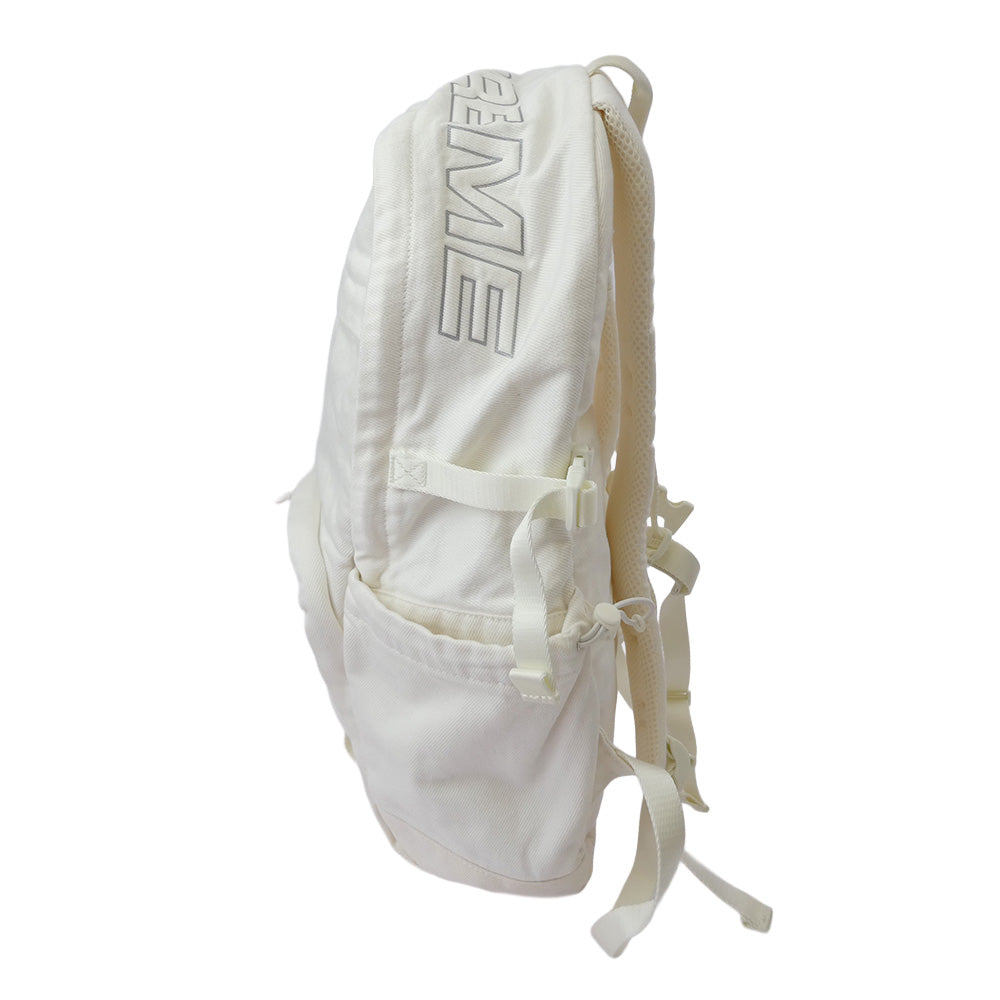 Supreme シュプリーム 25AW Denim Backpack デニム バックパック ホワイト系【極上美品】【中古】