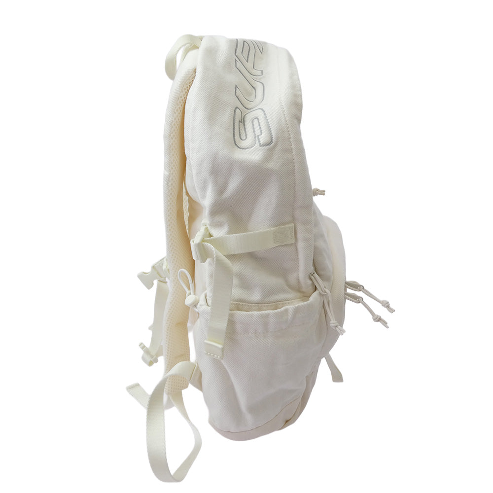 Supreme シュプリーム 25AW Denim Backpack デニム バックパック ホワイト系【極上美品】【中古】