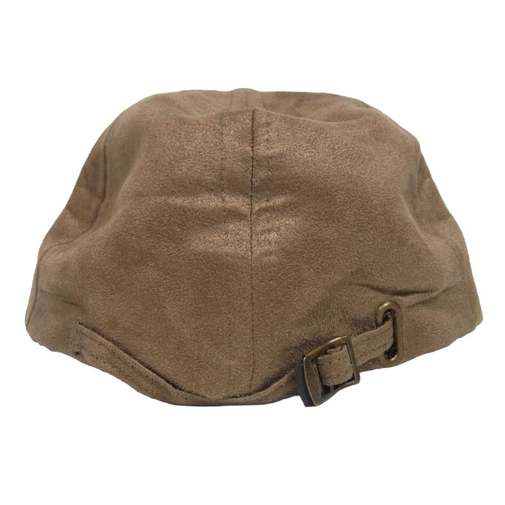 Engineered Garments エンジニアードガーメンツ Polyester Fake Suede フェイクスエード ロゴ キャップ ブラウン系【中古】