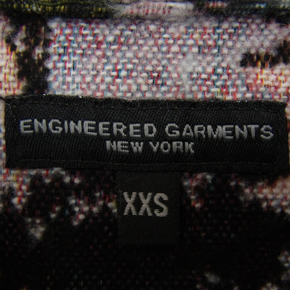 Engineered Garments エンジニアードガーメンツ SHOOTING JACKET CP FOREST JACQUARD フォレストジャカード シューティング ジャケット ブラック系 XXS【中古】