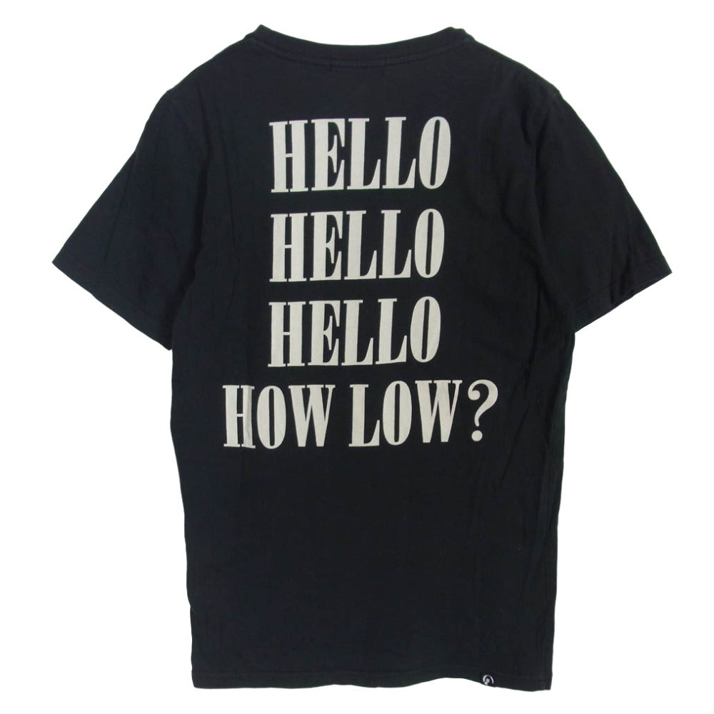 HYSTERIC GLAMOUR ヒステリックグラマー 4CT-5811 KURT COBAIN カートコバーン フォトプリント 半袖 Tシャツ ブラック系 S【中古】