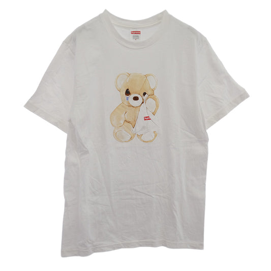 Supreme シュプリーム 25SS BEAR TEE ベアー プリント 半袖 Tシャツ ホワイト系 S【中古】