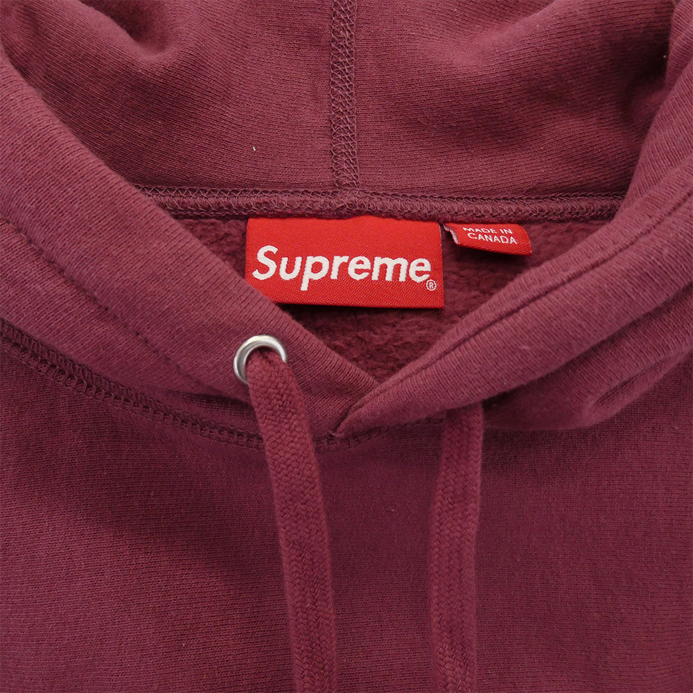 Supreme シュプリーム 21AW Box Logo Hooded Sweatshirt ボックスロゴ スウェット パーカー ワインレッド系 S【中古】