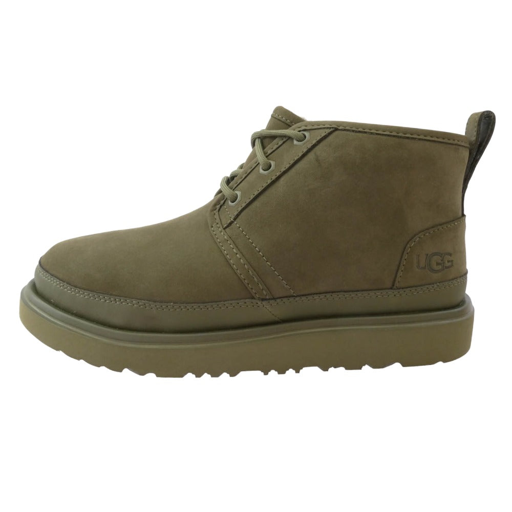 UGG アグ Neumel Weather II Chukka チャッカ ブーツ カーキ系 24cm【美品】【中古】