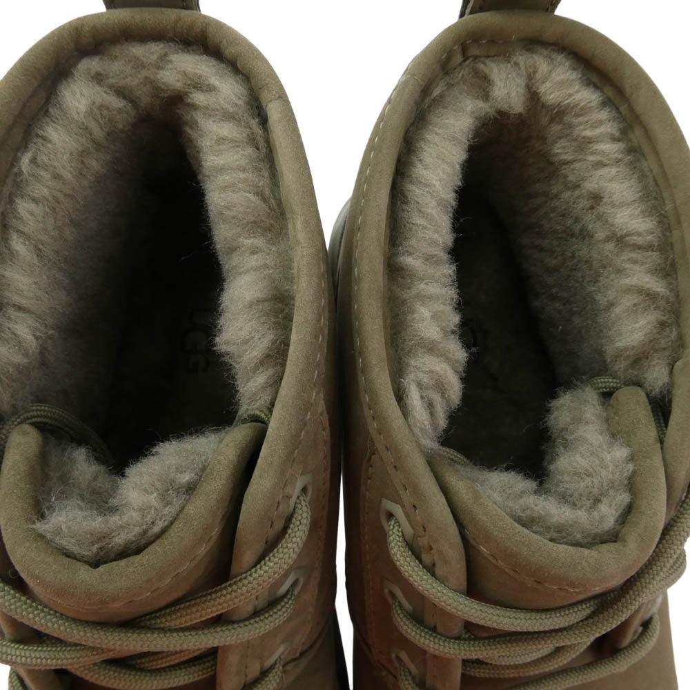 UGG アグ Neumel Weather II Chukka チャッカ ブーツ カーキ系 24cm【美品】【中古】