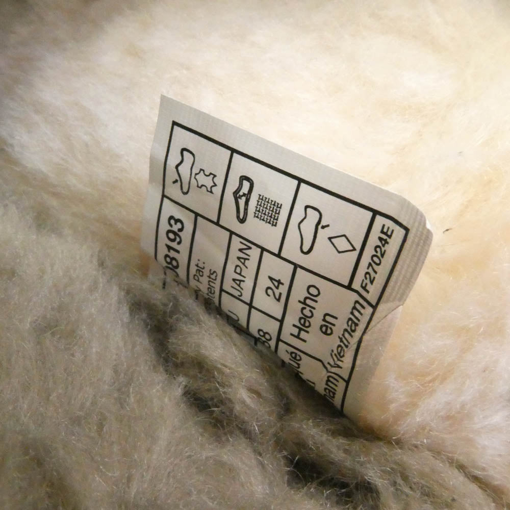 UGG アグ classic slipper クラシック スリッパ スリッポン カーキ系 24cm【中古】