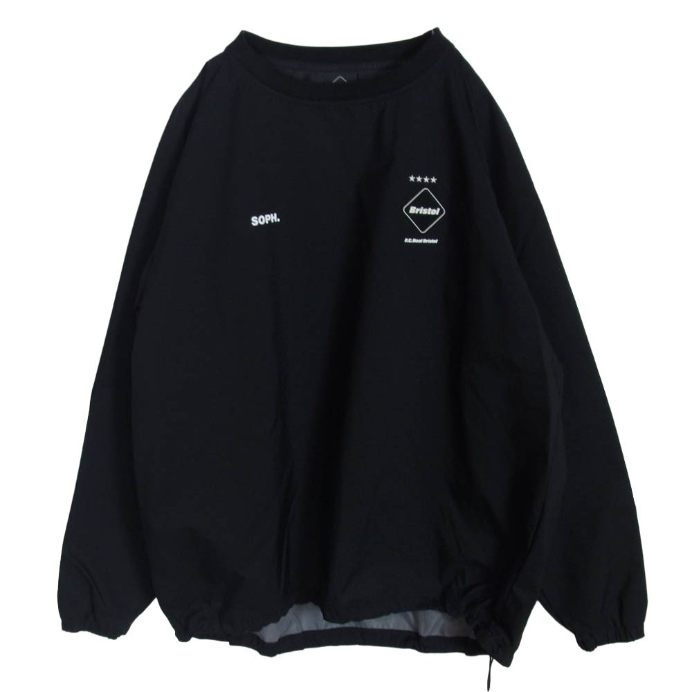 F.C.R.B. エフシーアールビー 23ss FCRB-230004 3LAYER PISTE ナイロン プルオーバー ジャケット ブラック系 L【中古】