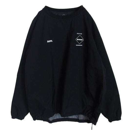 F.C.R.B. エフシーアールビー 23ss FCRB-230004 3LAYER PISTE ナイロン プルオーバー ジャケット ブラック系 L【中古】