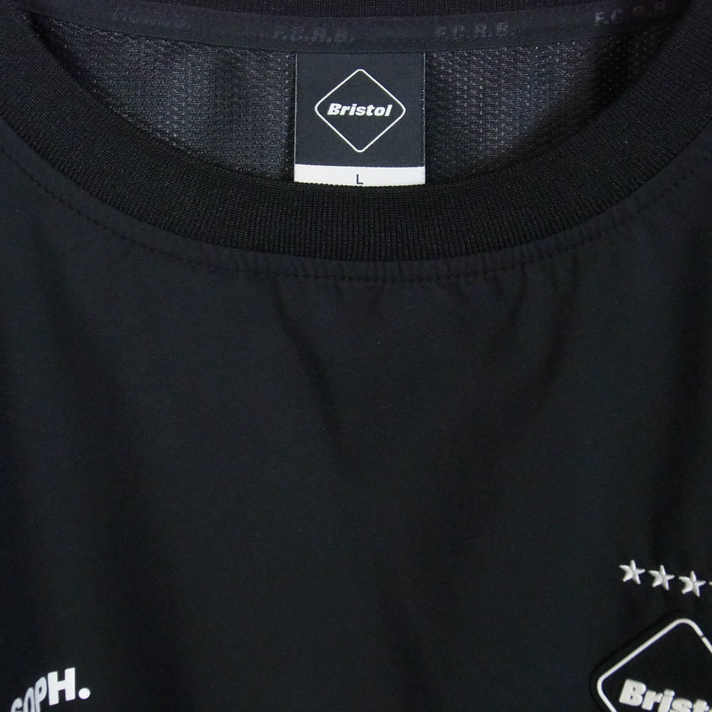 F.C.R.B. エフシーアールビー 23ss FCRB-230004 3LAYER PISTE ナイロン プルオーバー ジャケット ブラック系 L【中古】