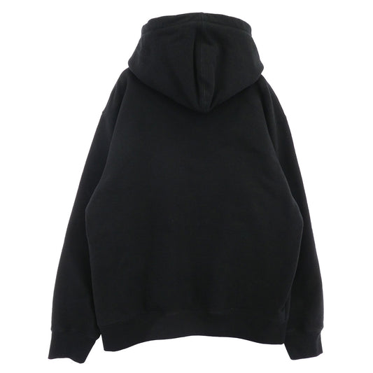 Supreme シュプリーム 22SS Burberry バーバリー Box Logo Hooded Sweatshirt ボックスロゴ フーデッド スウェットシャツ プルオーバー パーカー ブラック系 M【中古】
